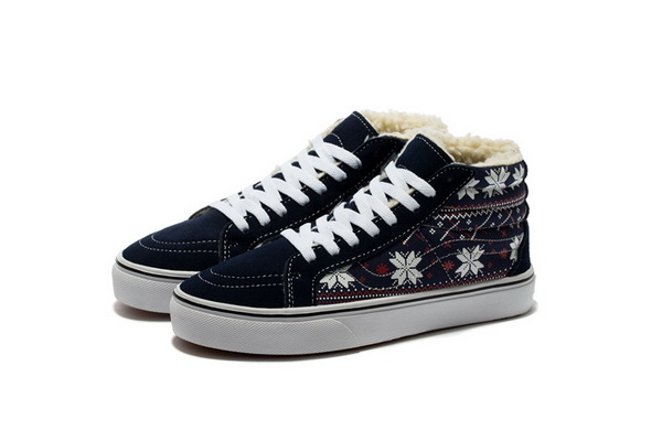 Vans High-Top Shoes Men Lined with fur--004